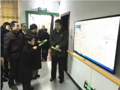 民政部信息中心总工程师王兴玲一行调研湘潭银海＂俩宝贝＂智慧养老